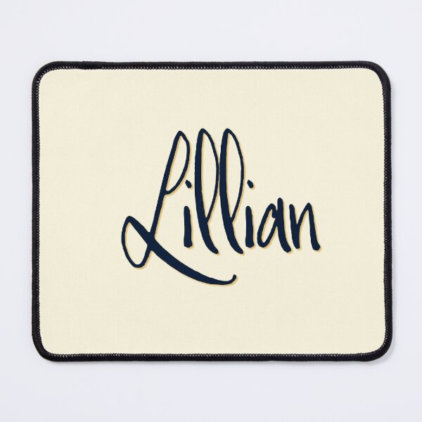 Item preview, LILLIAN personalized type design designed and sold by CharlottePlaceArt.