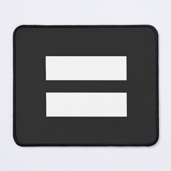 Item preview, EQUAL SYMBOL — White Minimal Bold Type Statement designed and sold by WORDPAUSE.