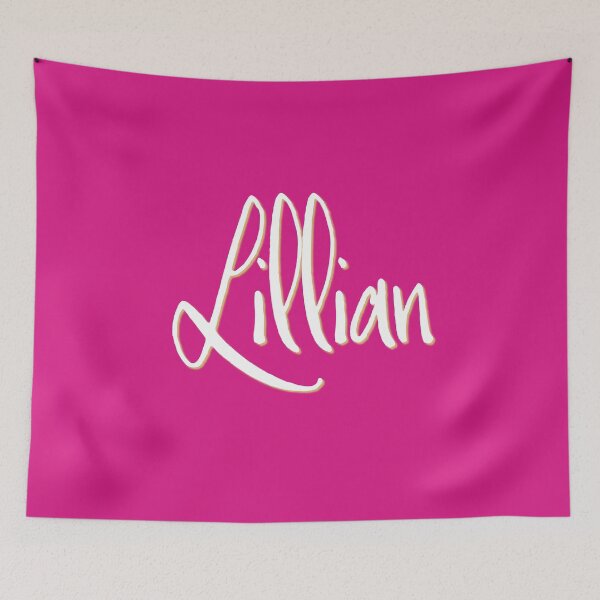 Item preview, LILLIAN personalized type design designed and sold by CharlottePlaceArt.