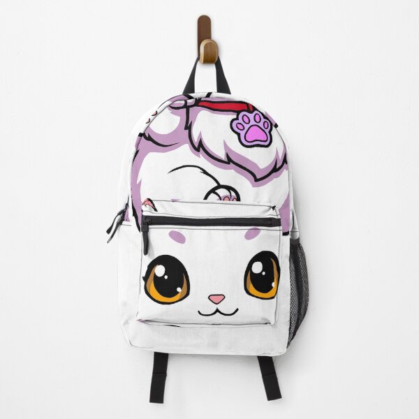 Item preview, Cute White Anggora Cat Lucky Waving Kawaii Chibi Kitten designed and sold by el.azraq.
