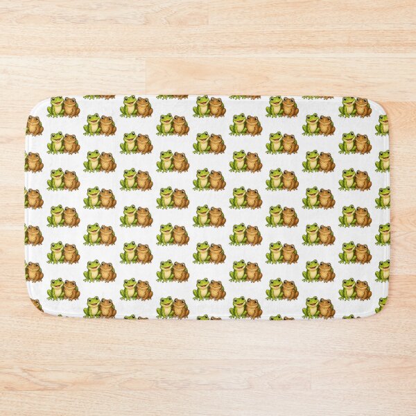 Item preview, Frog And Toad Cute Nature Art Scene designed and sold by PriyankaSonara.