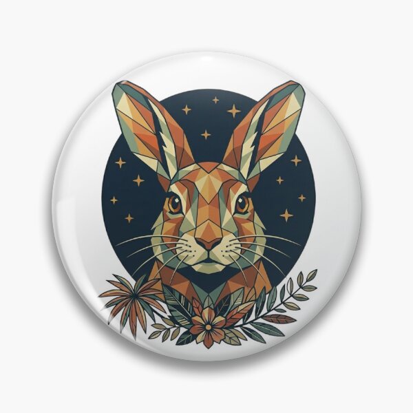 Item preview, Low Poly Rabbit Art designed and sold by unboxedbyJuls.