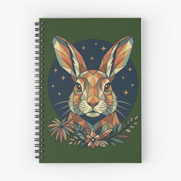 Item preview, Low Poly Rabbit Art designed and sold by unboxedbyJuls.