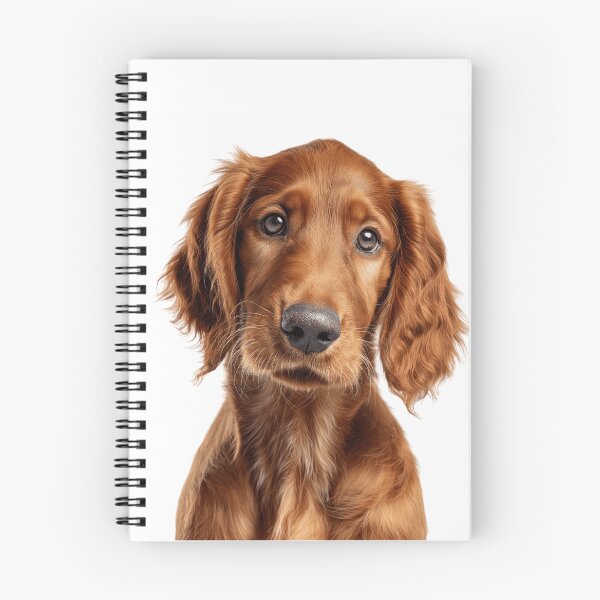 Item preview, Adorable Irish Setter Pup for Cute Red Setter puppy lovers designed and sold by LazyOwlStore.