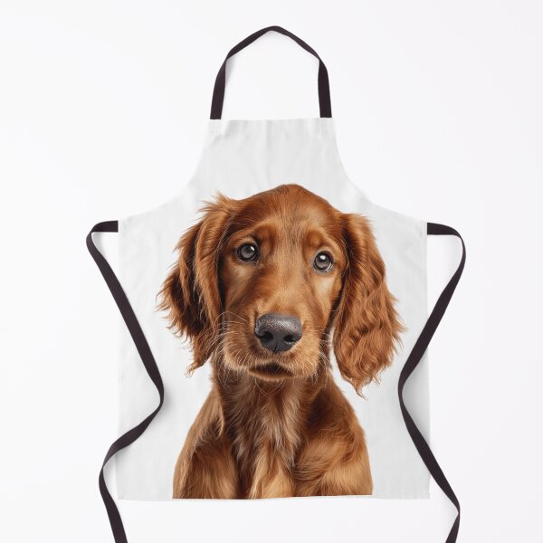 Item preview, Adorable Irish Setter Pup for Cute Red Setter puppy lovers designed and sold by LazyOwlStore.