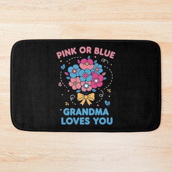 Artikelvorschau, Gender Reveal: Rosa oder Blau? Oma liebt dich, Baby! entworfen und verkauft von LuminOrb.