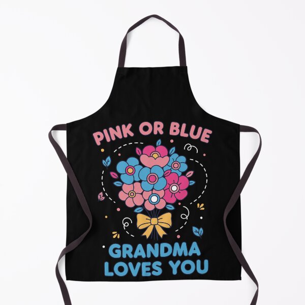 Artikelvorschau, Gender Reveal: Rosa oder Blau? Oma liebt dich, Baby! entworfen und verkauft von LuminOrb.