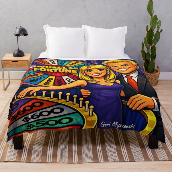 Item preview, Wheel of Fortune Pat and Vanna  designed and sold by The Art Queen Of Michigan .