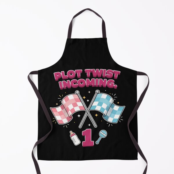 Item preview, Gender Reveal Plot Twist Incoming Baby Shower designed and sold by LuminOrb.