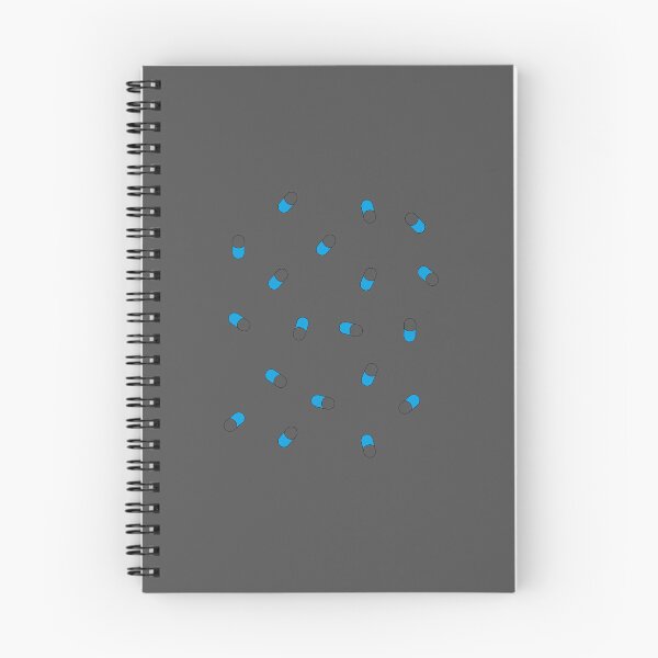 Item preview, Blue pills pattern for positive pharmacist grey designed and sold by FlowaDesign.