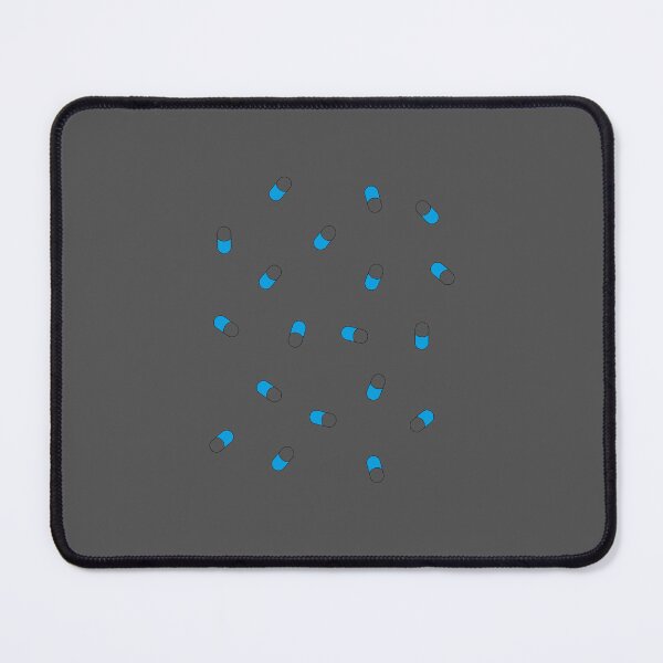 Item preview, Blue pills pattern for positive pharmacist grey designed and sold by FlowaDesign.