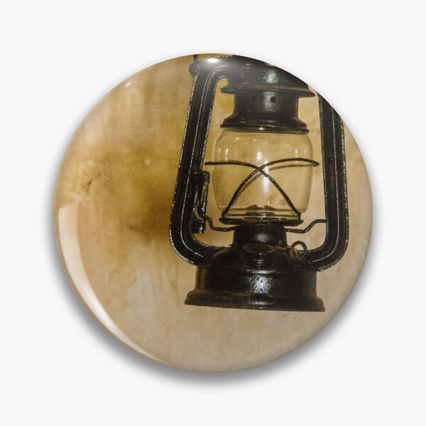 Item preview, Vintage Hanging Lantern On Rustic Wall, Antique Oil Lamp, Old Fashioned Home Lighting Decor designed and sold by Nmallia.