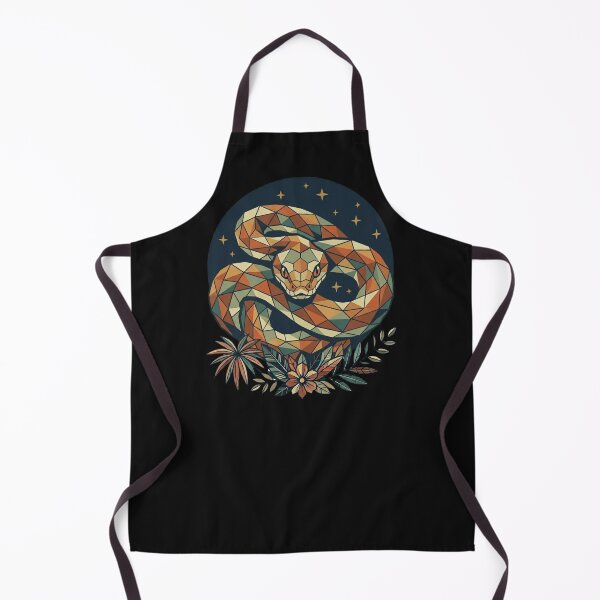 Item preview, Celestial Viper Modern Geometric Serpent designed and sold by unboxedbyJuls.