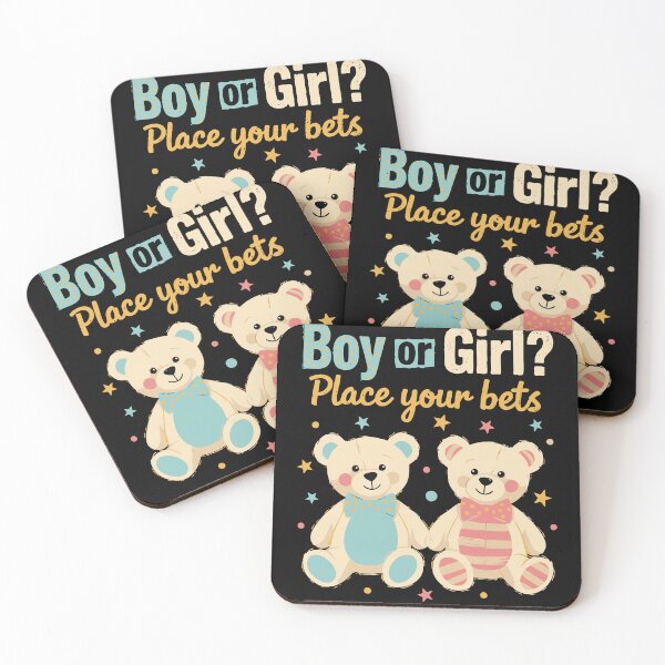Item preview, Gender Reveal Boy Or Girl Place Your Bets Baby designed and sold by LuminOrb.