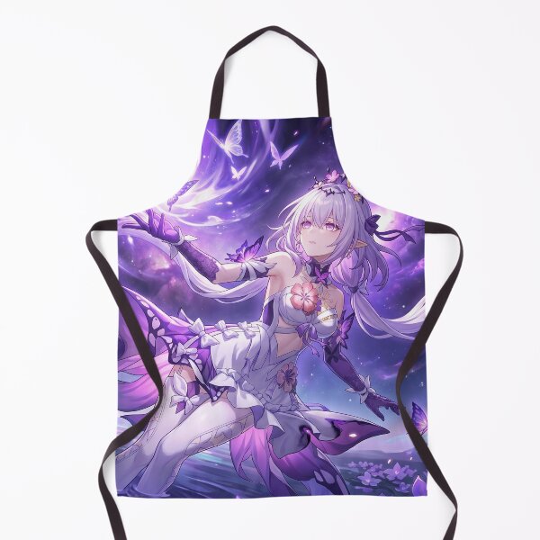 Item preview, Castorice // Honkai: Star Rail - Purple Butterfly Dreamy Anime Aesthetic Art designed and sold by Astraphyllia.