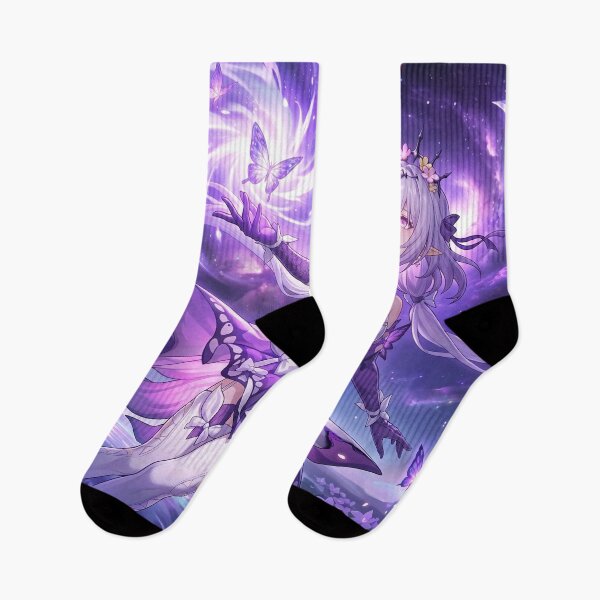Item preview, Castorice // Honkai: Star Rail - Purple Butterfly Dreamy Anime Aesthetic Art designed and sold by Astraphyllia.