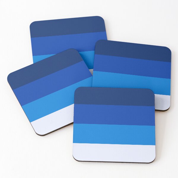 Item preview, Blue ombre blocks designed and sold by Mint + Midnight.