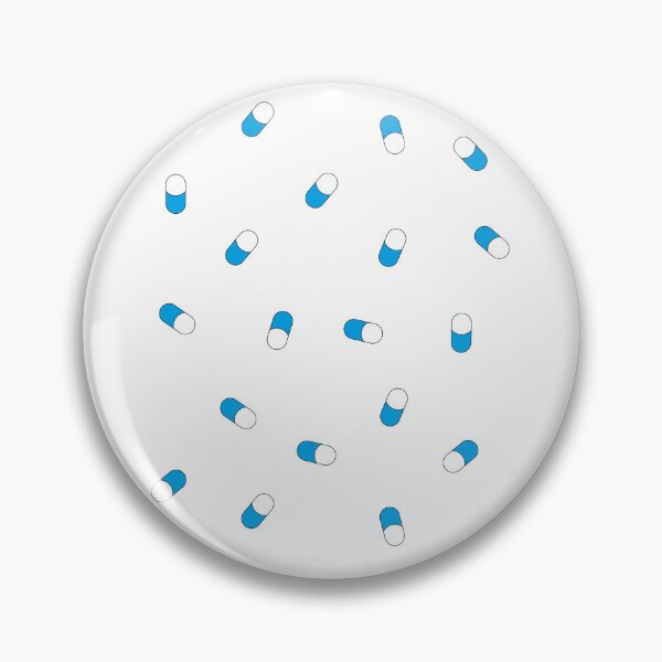 Item preview, Blue pills pattern for positive pharmacist white designed and sold by FlowaDesign.