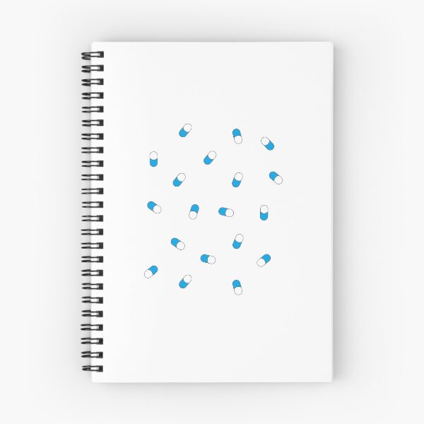 Item preview, Blue pills pattern for positive pharmacist white designed and sold by FlowaDesign.