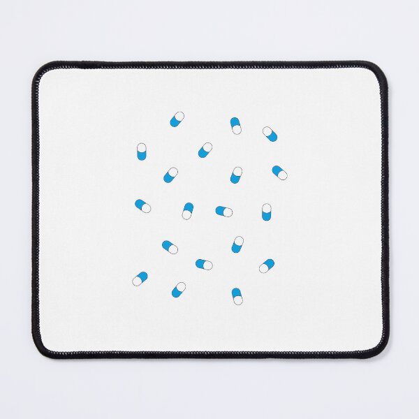 Item preview, Blue pills pattern for positive pharmacist white designed and sold by FlowaDesign.