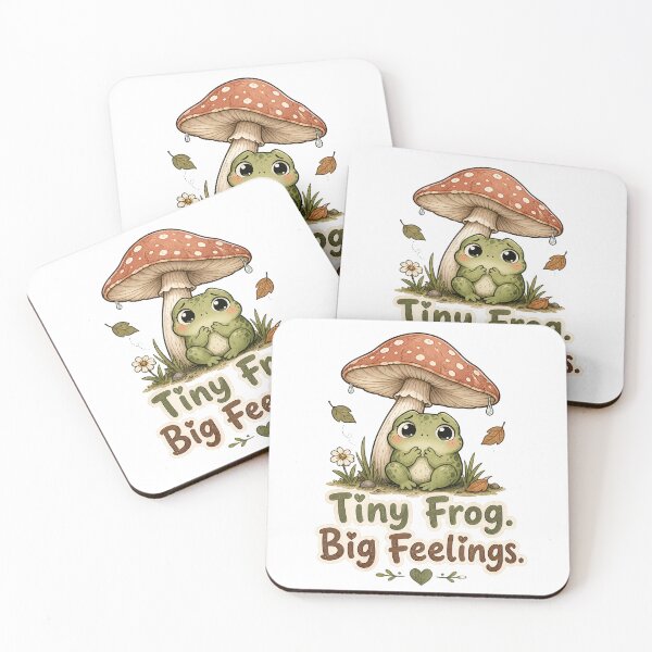 Item preview, Tiny Frog. Big Feelings. designed and sold by Sventek.