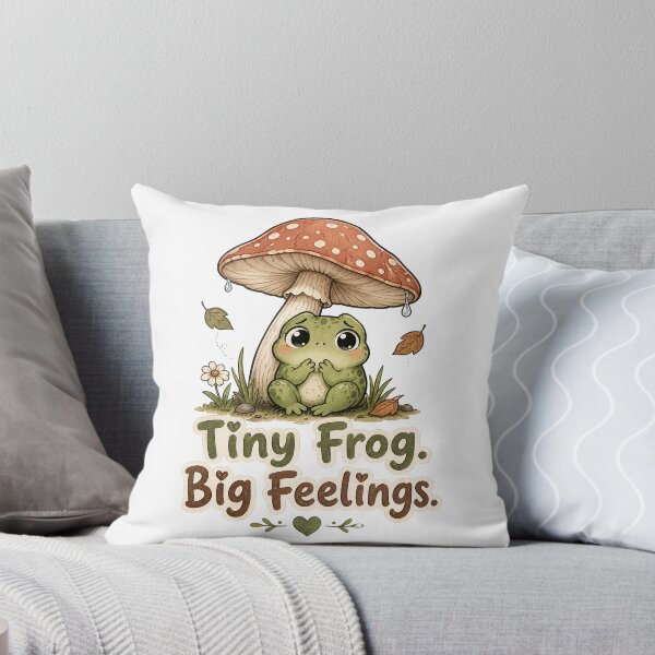 Item preview, Tiny Frog. Big Feelings. designed and sold by Sventek.