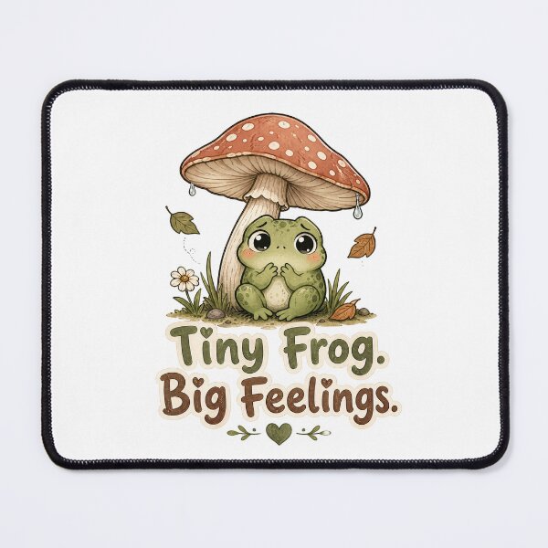 Item preview, Tiny Frog. Big Feelings. designed and sold by Sventek.