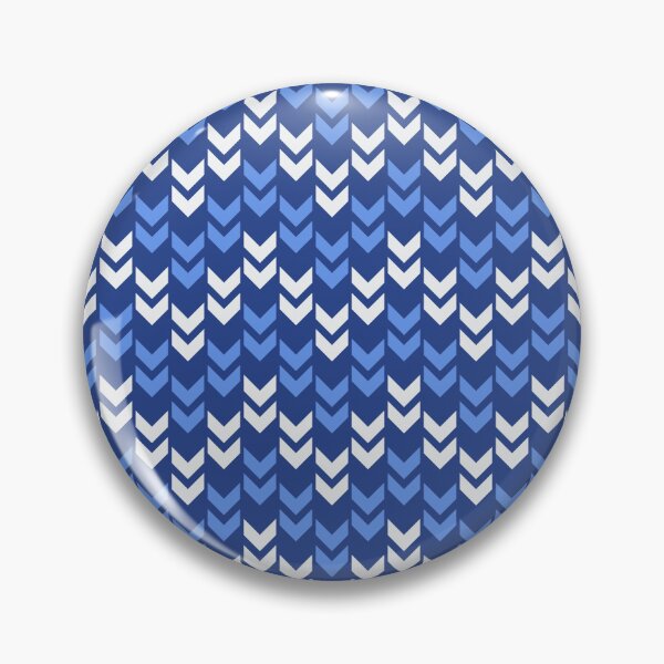 Item preview, Cornflower blue & anti-flash white arrows designed and sold by Mint + Midnight.