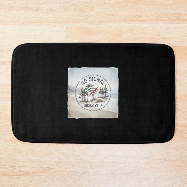 Item preview, No Signal Hiking Club Pine Trees designed and sold by ryanguas.