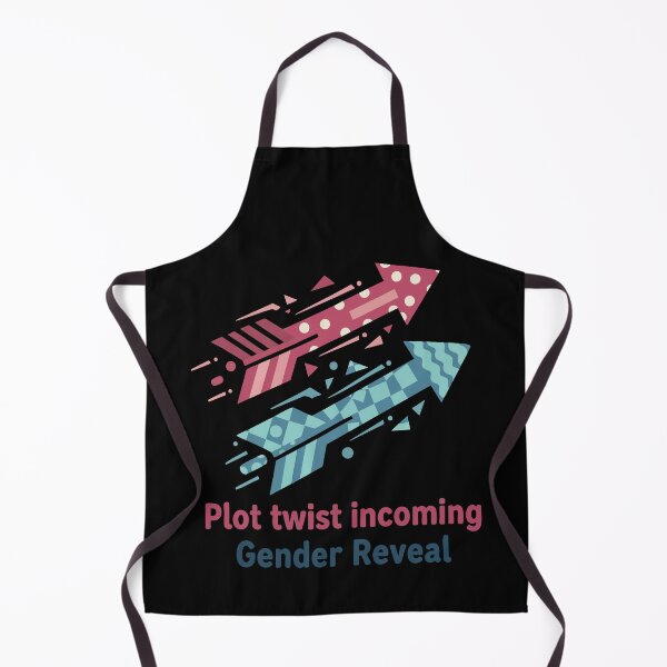 Item preview, Gender Reveal Plot Twist Incoming Baby Shower designed and sold by LuminOrb.