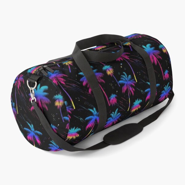 Item preview, 80s and 90s Retro Pixel Palm Tree Pattern designed and sold by AeonAcademy.