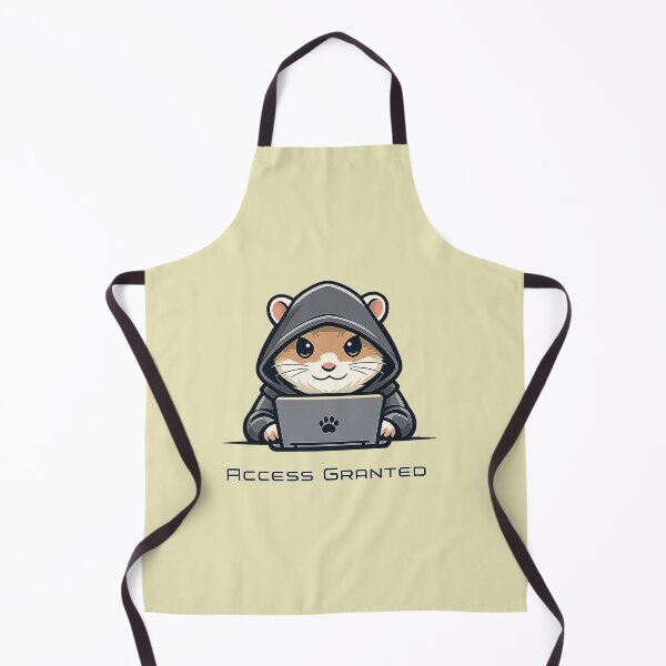 Item preview, Hacker Hamster – Access Granted Design designed and sold by Dogandesighn.