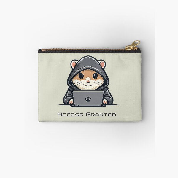 Item preview, Hacker Hamster – Access Granted Design designed and sold by Dogandesighn.