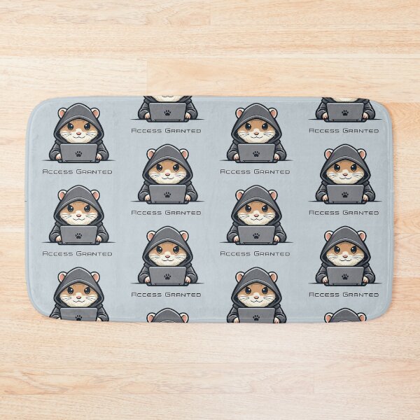 Item preview, Hacker Hamster – Access Granted Design designed and sold by Dogandesighn.