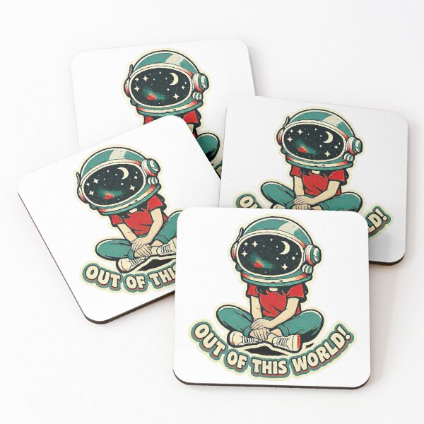 Item preview, Out of This World Cosmic Astronaut Dreamscape designed and sold by TatyanaArt.