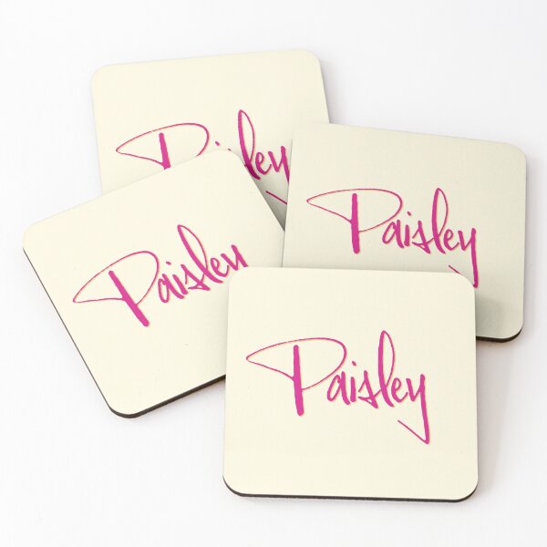 Item preview, PAISLEY personalized type design designed and sold by CharlottePlaceArt.