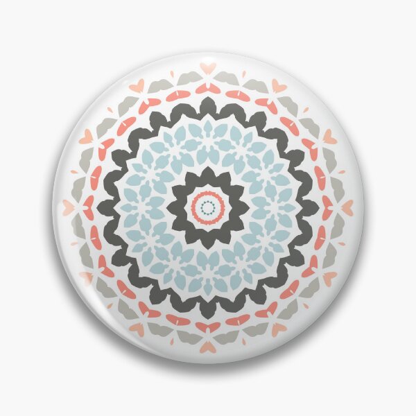 Item preview, Mandala Flower Artwork 02 Nordic Color 04 designed and sold by Stefanie Boike.