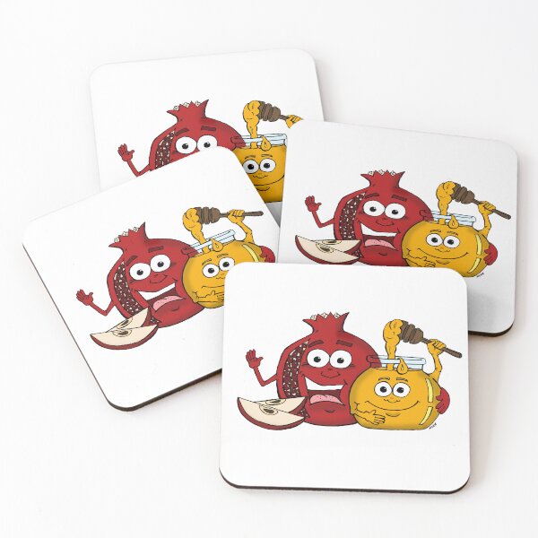 Item preview, Sweetest Duo - Pomegranate and Honey Besties designed and sold by MyxaART.