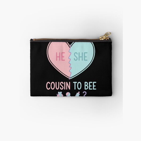 Item preview, Gender Reveal He She Cousin To Bee Baby Shower designed and sold by LuminOrb.