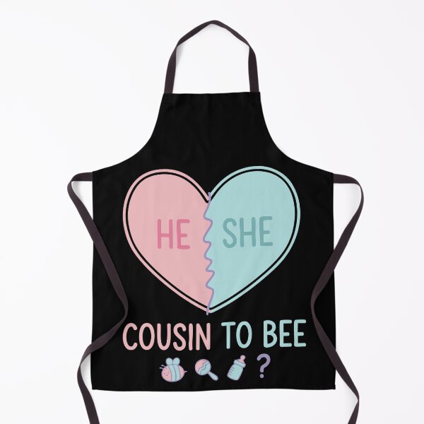 Item preview, Gender Reveal He She Cousin To Bee Baby Shower designed and sold by LuminOrb.