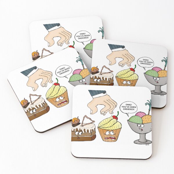 Item preview, Funny Cupcake Horror Story - You've Been Ordered! designed and sold by MyxaART.