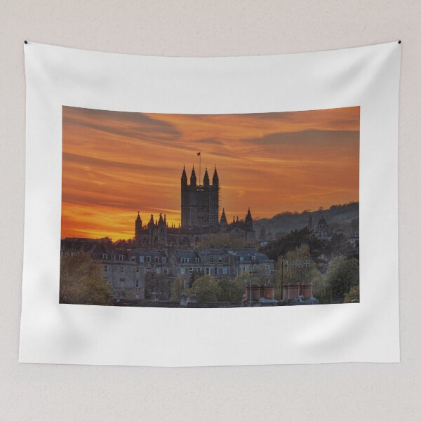 Item preview, Bath Abbey Sunset Cityscape in HDR designed and sold by duncan1980uk.
