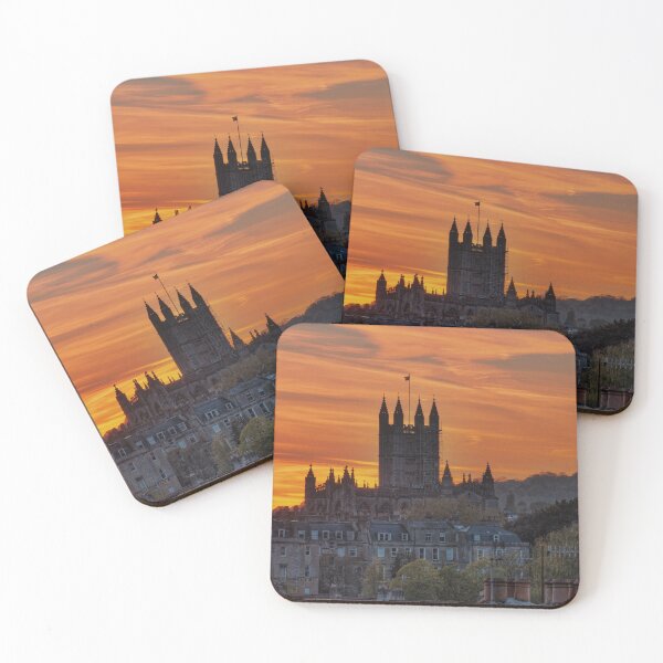 Item preview, Bath Abbey Sunset Cityscape in HDR designed and sold by duncan1980uk.