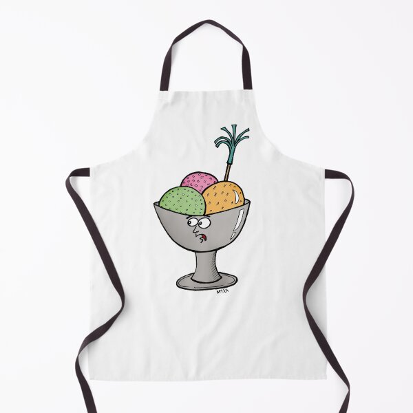 Item preview, Vintage Metal Bowl Ice Cream - "I'm Melting" Retro Art designed and sold by MyxaART.