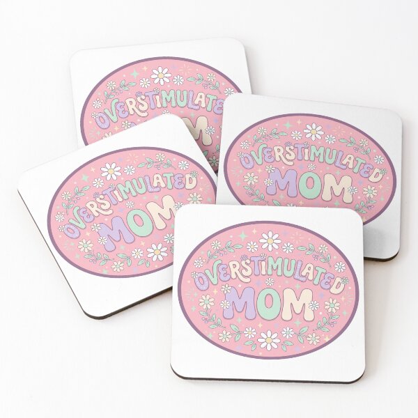 Item preview, Overstimulated Mom – Strong Mom Vibes designed and sold by ArtsyExplorer.