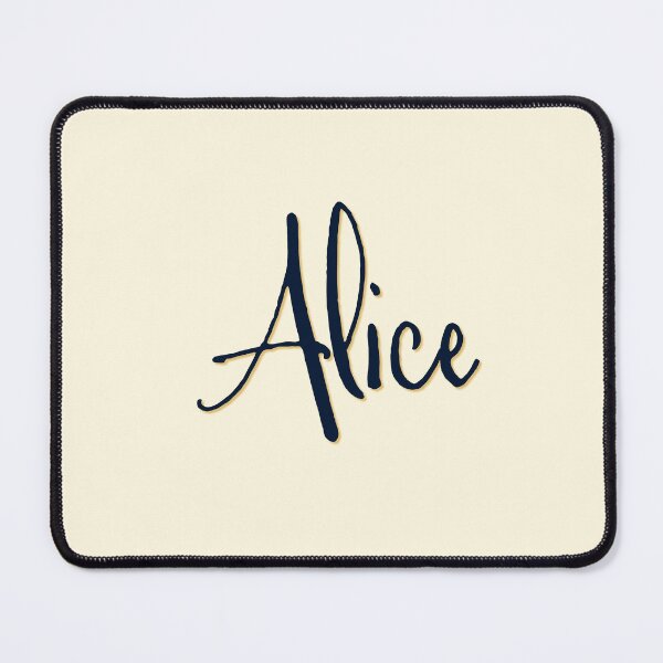 Item preview, ALICE personalized type design designed and sold by CharlottePlaceArt.