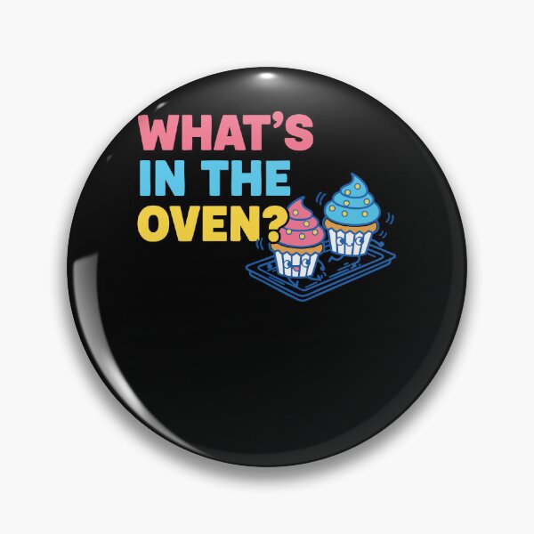 Item preview, Gender Reveal Whats In The Oven Baby Shower designed and sold by LuminOrb.
