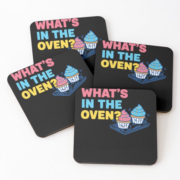 Item preview, Gender Reveal Whats In The Oven Baby Shower designed and sold by LuminOrb.