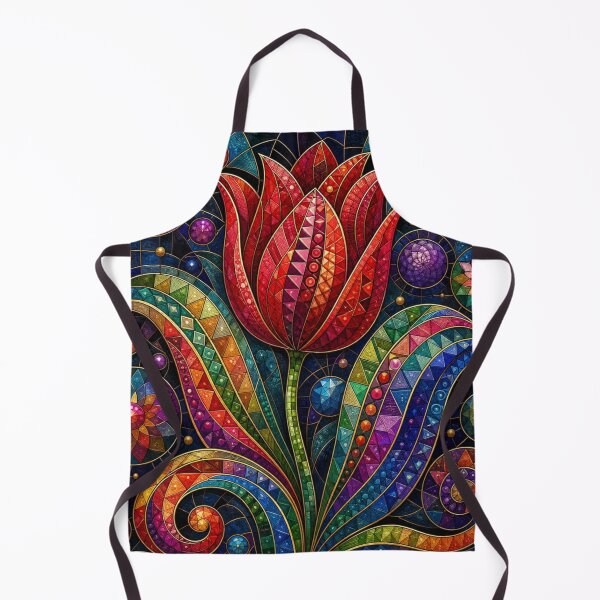 Item preview, Vibrant Mosaic Tulip Design designed and sold by purplesensation.