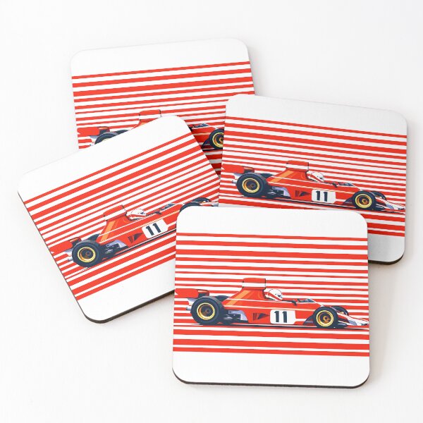 Item preview, Clay Regazzoni 1974 Ferrari 312B Classic Race Car designed and sold by PitWallArt.